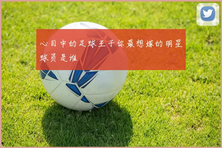 心目中的足球王子你最想嫁的明星球员是谁