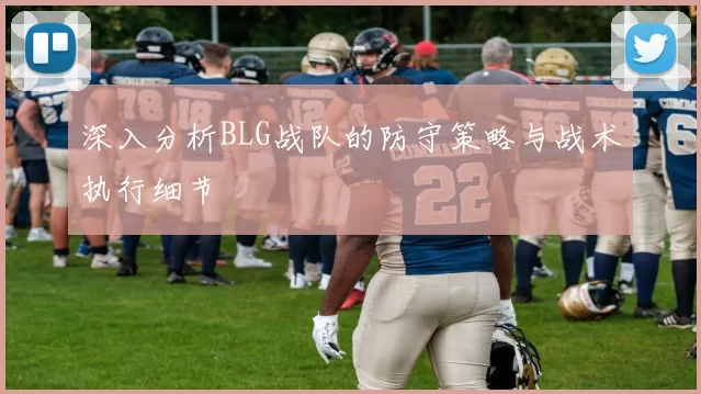 深入分析BLG战队的防守策略与战术执行细节